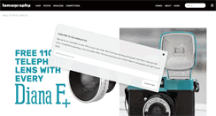 Desktop Screenshot of lomography.com