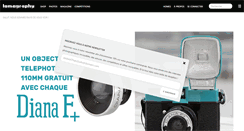 Desktop Screenshot of lomography.fr